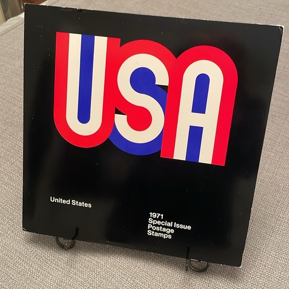 USA USPS Commemorative Stamp Set 1971 Special Issue Edition Mini Book Album - Picture 9 of 10
